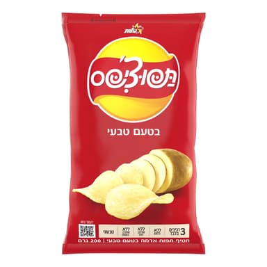 תפוציפס טבעי 200 גר