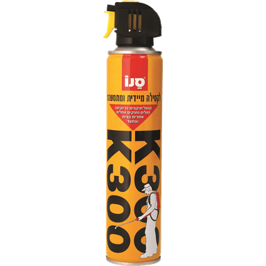 סנו - K300 קוטל חרקים תיקנים ונמלים 300 מ"ל