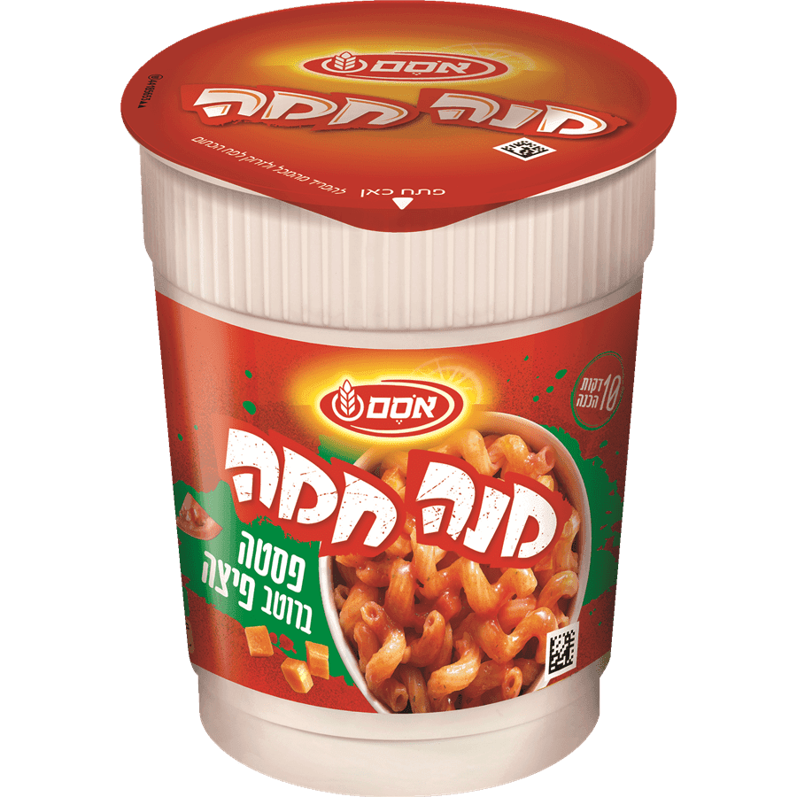 אוסם - מנה חמה פסטה ברוטב פיצה 61 גרם