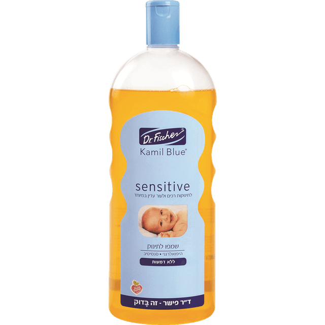 ד"ר פישר - קמיל בלו שמפו אל דמע סנסיטיב 1 ליטר
