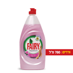 פיירי - נוזל לניקוי כלים ורדים 780 מ"ל