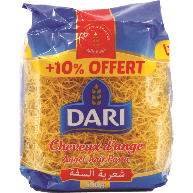 דארי אטריות דקות תוספת 10% 550 גרם