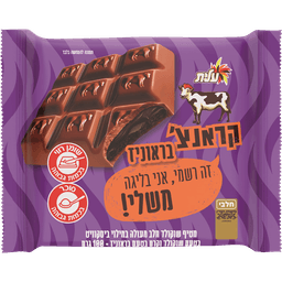 עלית - פרה קראנץ' ביסקוויט בראוניז 100 גרם