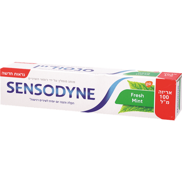 סנסודיין - משחת שיניים פרש מינט 100 מ"ל