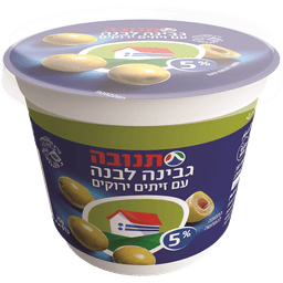 גבינה לבנה עם זיתים