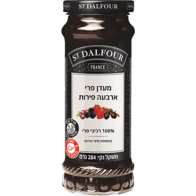 מעדן סאנט דלפור ארבע פירות 284 גר