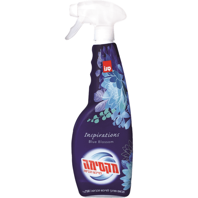 סנו מקסימה - מרסס למייבש כביסה פריחה כחולה 750 מ"ל