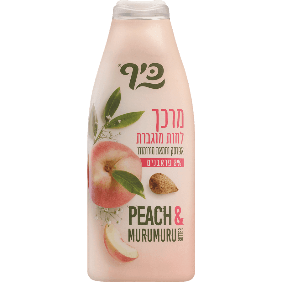 כיף - מרכך לחות מוגברת עם אפרסק וחמאת מורומורו 700 מ"ל