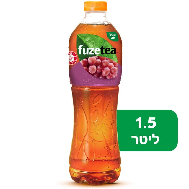 פיוז טי ענבים 1.5 פ