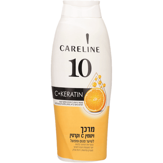 קרליין - מרכך 10 ויטמין C וקרטין 700 מ"ל