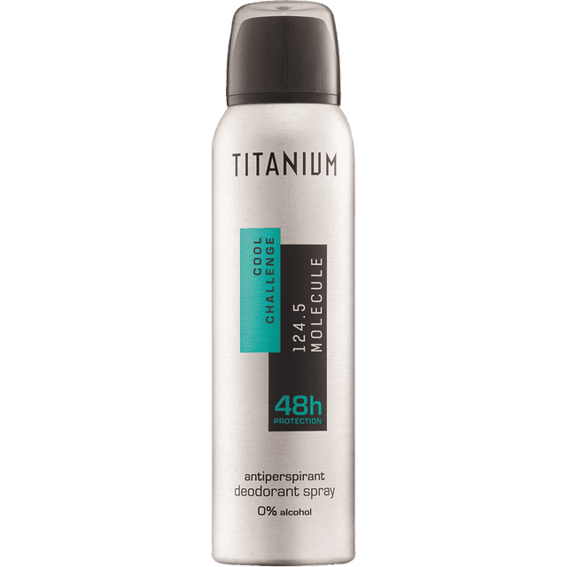 טיטניום - דאודורנט ספריי לגבר אנטיפרספירנט קול צ'אלנג' 150 מ"ל