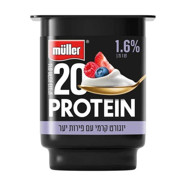 יוגורט מולר פירות יע