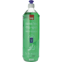 סנו - נוזל מרוכז לניקוי כללי עם שמן הדרים טבעי 1 ליטר