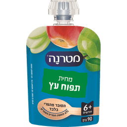 מטרנה - מחית תפוח פאוץ 90 גרם