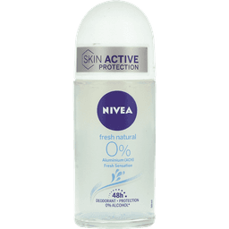 ניוואה - דאודורנט רול און לאישה פרש נטורל לאישה ללא אלומיניום 50 מ"ל