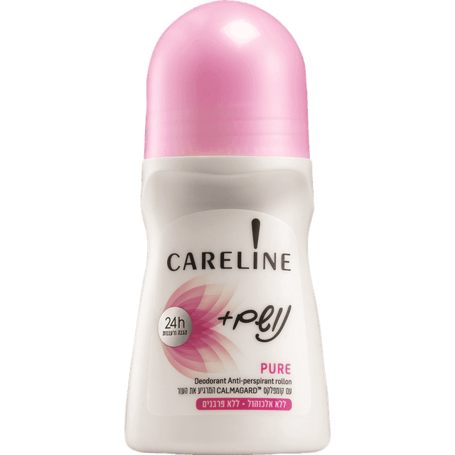 קרליין - נושם פיור דאודורנט רול און לאישה ורוד 75 מ"ל