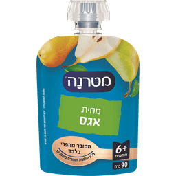 מטרנה - מחית אגס פאוץ 90 גרם