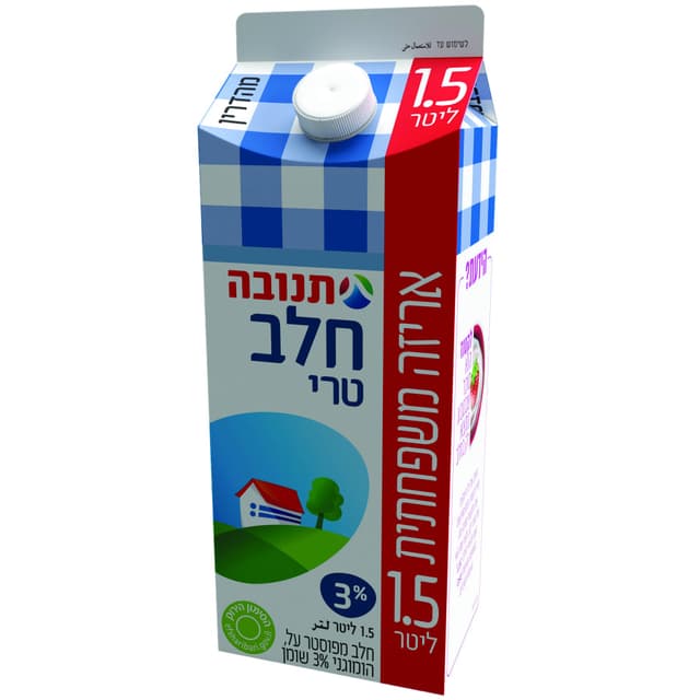 תנובה חלב 3% 1.5ל