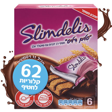 חטיף רב דגנים עם שוקולד חלב 78 גרם