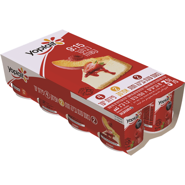 יופלה מאגדת פרי 3% 8 יח' * 150 ג'