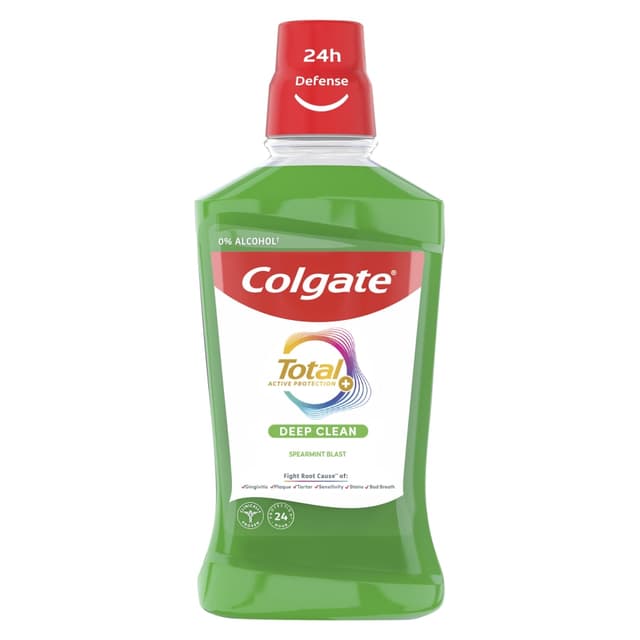 קולגייט - מי פה טוטאל ירוק ספרמינט 500 מ"ל