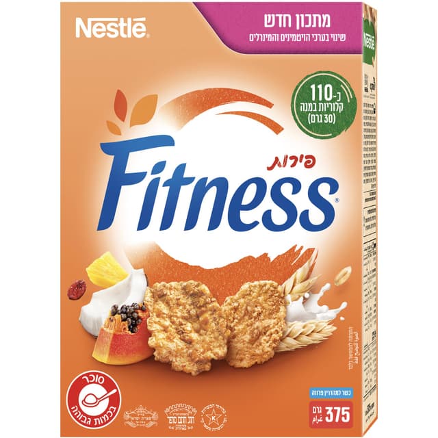 דגני בוקר פירות 375 ג' פיטנס