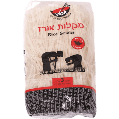 מקלוני אורז 3 ממ 400