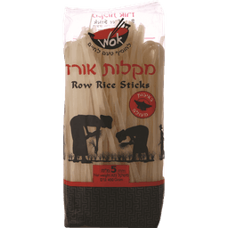 אטריות אורז ללא גלוטן 5 מ"מ 400 ג' WOK