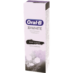 3D WHIT משחת שיניים אורל בי הלבנה פחם