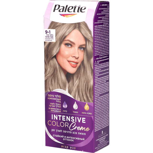 פאלטה - אינטנסיב 9-1 בלונד בהיר אפרפר