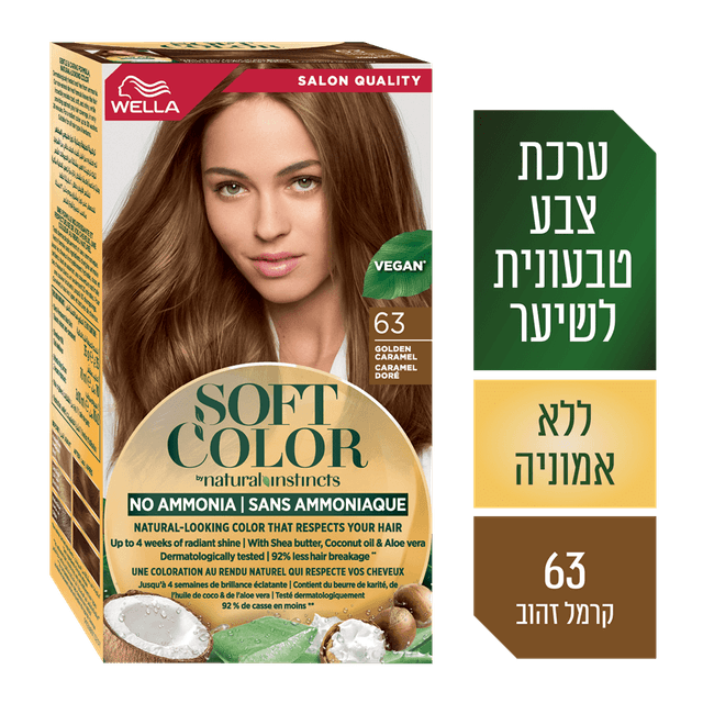וולה - סופט קולור 6/3 קרמל זהוב
