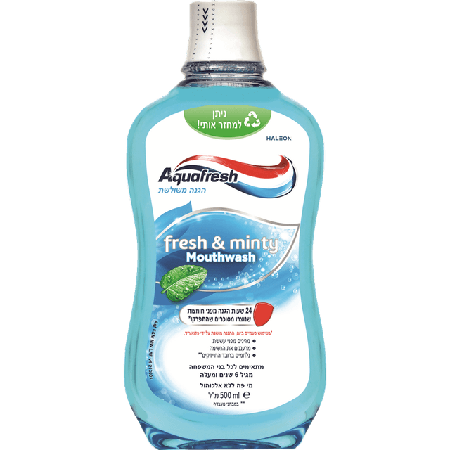 אקווה פרש - מי פה 500 מ"ל