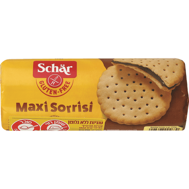 עוגיות דבל שוקולד 250 גרם