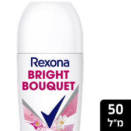 רקסונה - דאודורנט רול און לאישה ברייט בוקה 50 מ"ל