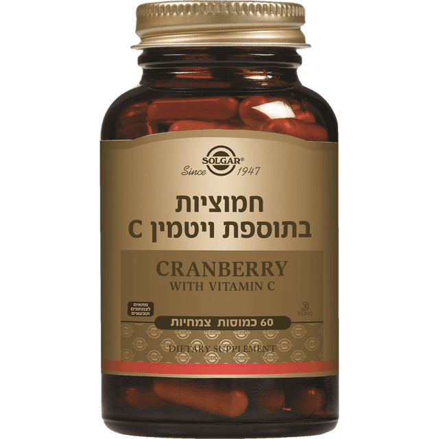 סולגר קרנברי+C כמוסות 60