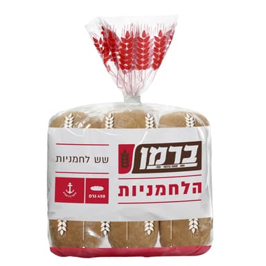 ברמן לחמניות 6יח 75ג