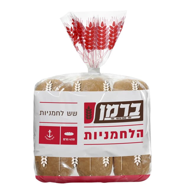 ברמן לחמניות 6יח 75ג