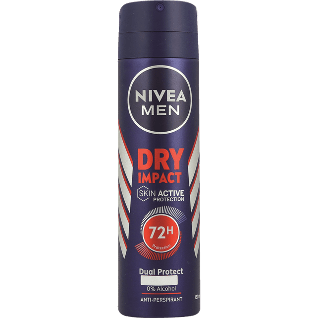 ניוואה - דאודורנט ספריי לגבר דריי אימפקט 150 מ"ל