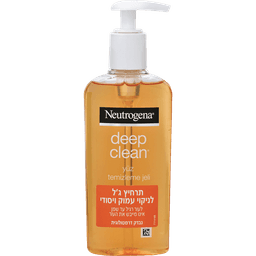 ניוטרוג'ינה - דיפ קלין תרחיץ ג'ל ניקוי 200 מ"ל
