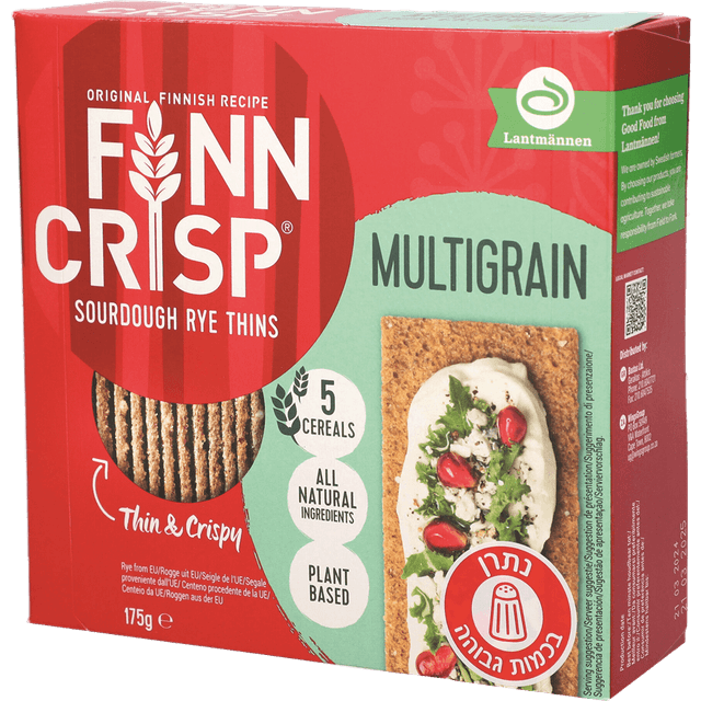 פריכיות דגנים דקות 175 גרם