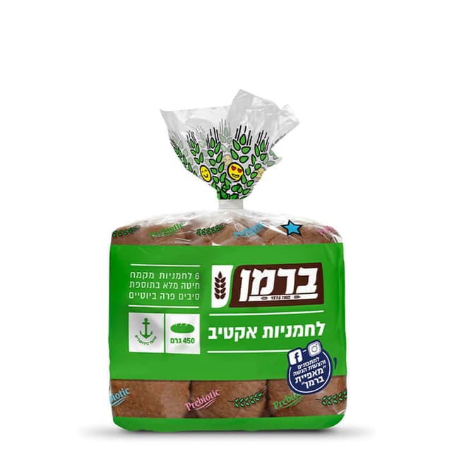 לחמניות ברמן אקטיב 6