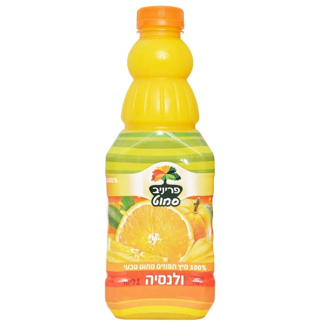 מיץ תפוזים סחוט ולנסיה 1 ליטר
