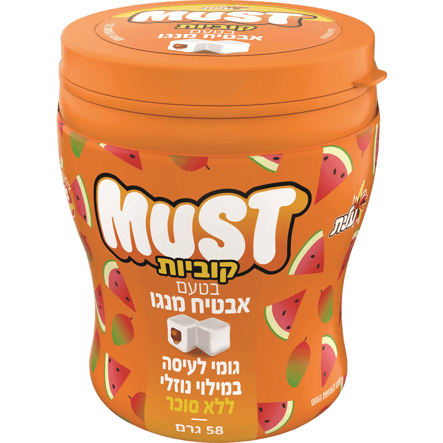 מאסט פאן אבטיח מנגו 58 גרם