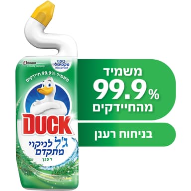 דאק - נוזל לניקוי אסלה בניחוח ים 750 מ"ל