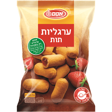 עוגיות ערגליות תות
