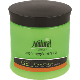 נטורל - ג'ל שיער לעיצוב רטוב 500 מ"ל