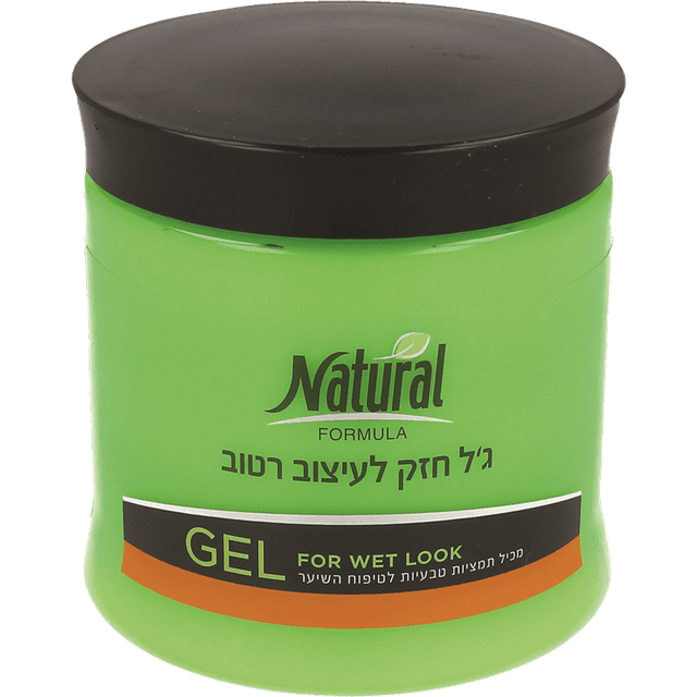 נטורל - ג'ל שיער לעיצוב רטוב 500 מ"ל