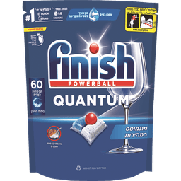 פיניש - קוואנטום קפסולות למדיח 60 יח'
