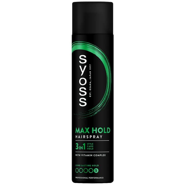 סאיוס - ספריי לשיער לייצוב מקסימלי 400 מ"ל