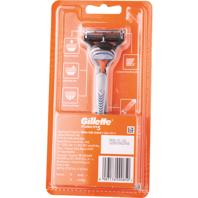 ג'ילט - פיוז'ן 5 מכשיר גילוח + סכין